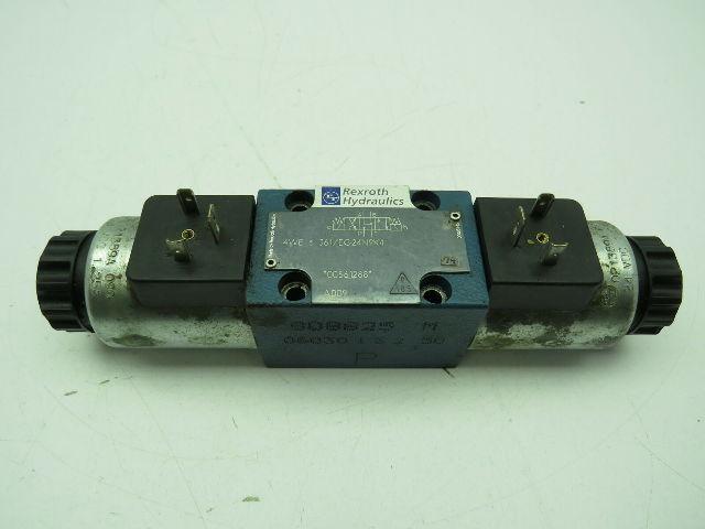 Rexroth Hydraulics 4WE 6 J61/EG24N9K4 Directional Valve 24VDC 1.25A