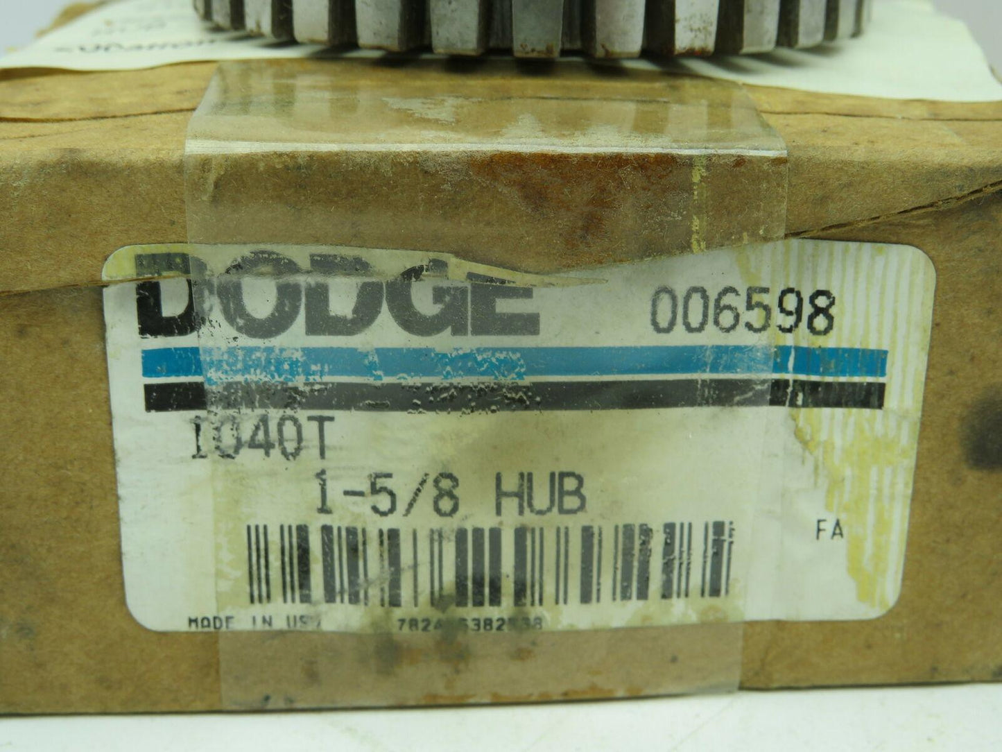 Dodge 1040T1 5/8 Grid Coupling Hub 1-5/8" Keyed Bore Lot of 2