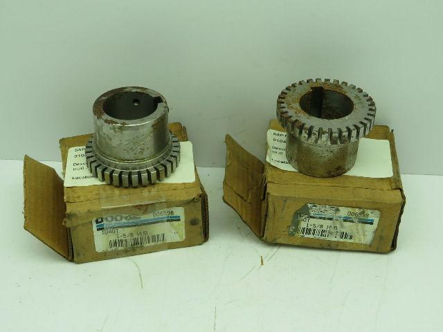 Dodge 1040T1 5/8 Grid Coupling Hub 1-5/8" Keyed Bore Lot of 2