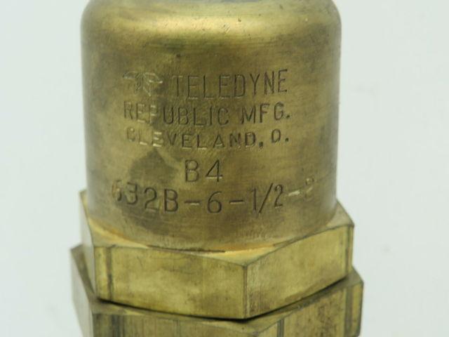 Parker Teledyne 632B-6-1/2-2 Hydraulic Pressure Control Valve 1/2 NPT