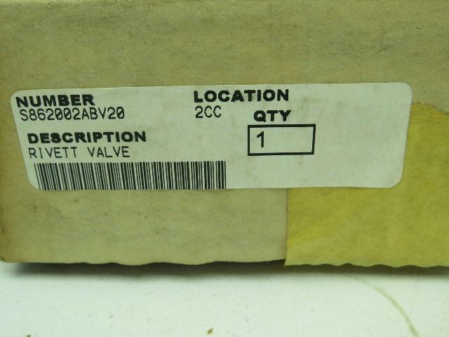 Dynex Rivett S8620-02-AB-V-20 Dual Flow Hydraulic Control Sandwich Valve