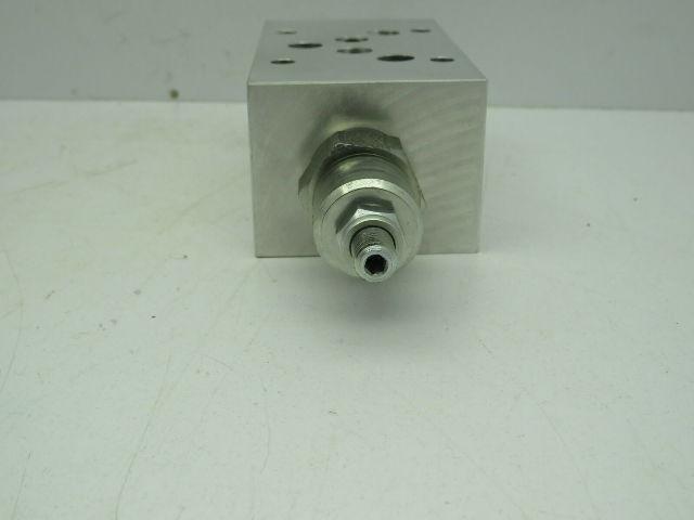 Dynex Rivett S8620-02-AB-V-20 Dual Flow Hydraulic Control Sandwich Valve