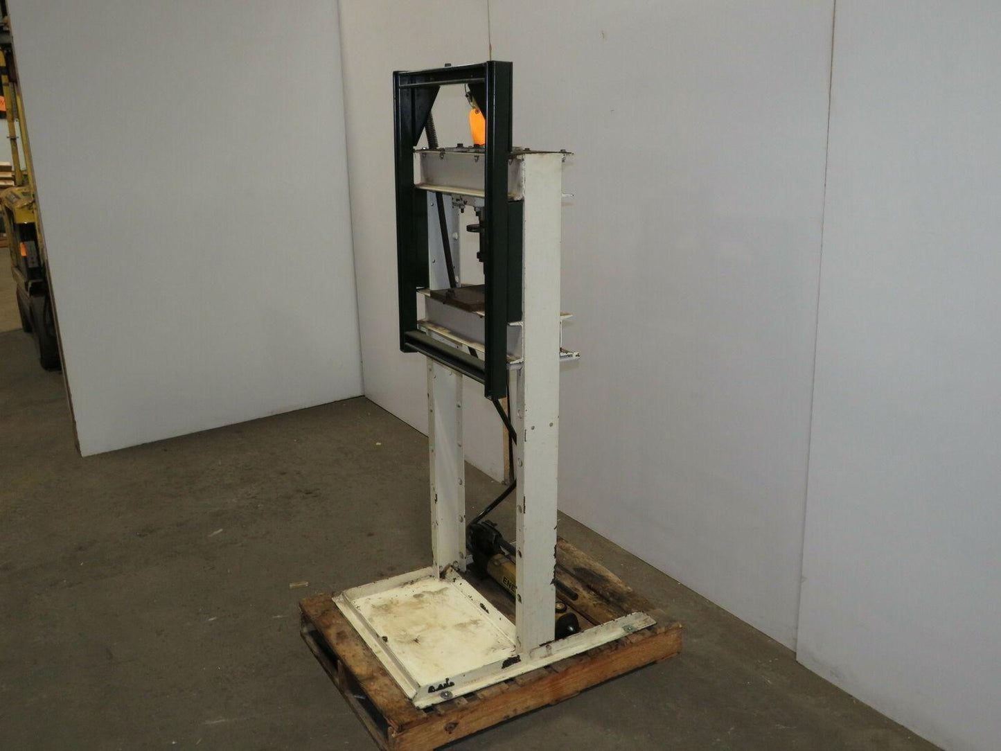 10 Ton H-Frame Manual Hydraulic Shop Press Enerpac Pump and RC1010 Cylinder