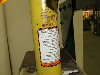 10 Ton H-Frame Manual Hydraulic Shop Press Enerpac Pump and RC1010 Cylinder