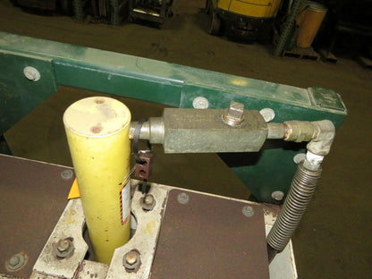 10 Ton H-Frame Manual Hydraulic Shop Press Enerpac Pump and RC1010 Cylinder