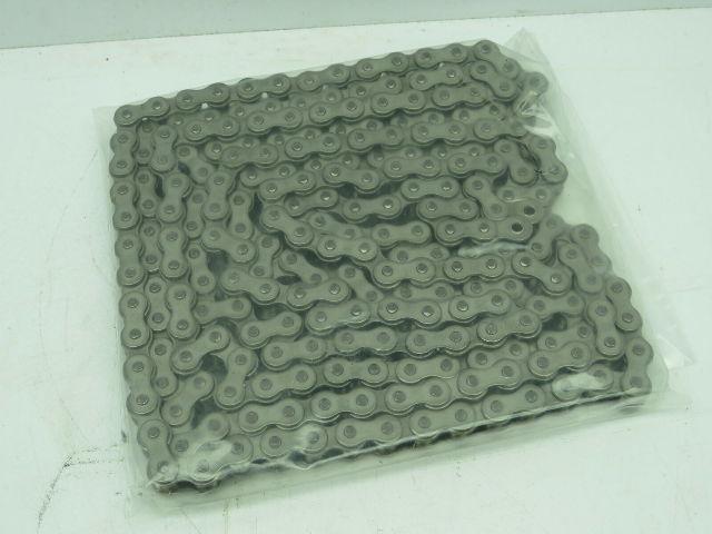 Diamond XAP-1466-D-010 Stainless Roller Chain #40 SIngle Strand Riveted 10' USA