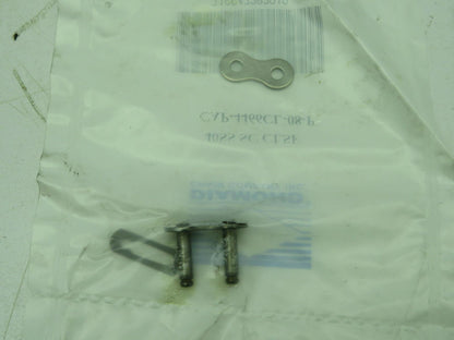 Diamond XAP-1466-D-010 Stainless Roller Chain #40 SIngle Strand Riveted 10' USA