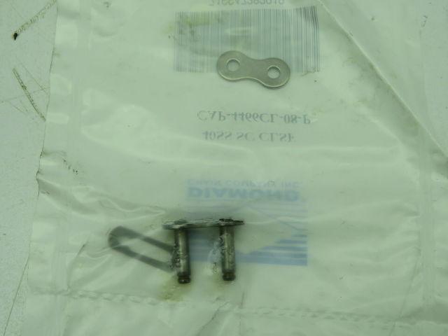 Diamond XAP-1466-D-010 Stainless Roller Chain #40 SIngle Strand Riveted 10' USA