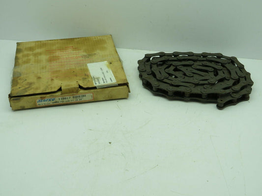 Morse 2060R #60 Single Strand Riveted Roller Chain 1.5" Pitch 10ft