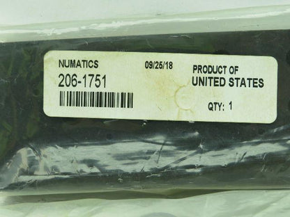 Numatics 206-17514  Manifold Block 4 Station 1/4" NPT