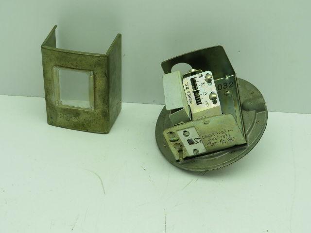Honeywell C645B 1062 Pressure Switch Gas/Air 5-35 in H2O Manual Reset
