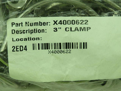 3" Quick Release Toggle Clamp Tri Clamp 304 Stainless 13MHLA300  Lot of 10