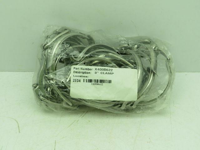 3" Quick Release Toggle Clamp Tri Clamp 304 Stainless 13MHLA300  Lot of 10