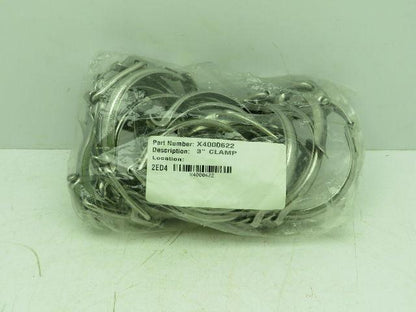 3" Quick Release Toggle Clamp Tri Clamp 304 Stainless 13MHLA300  Lot of 10