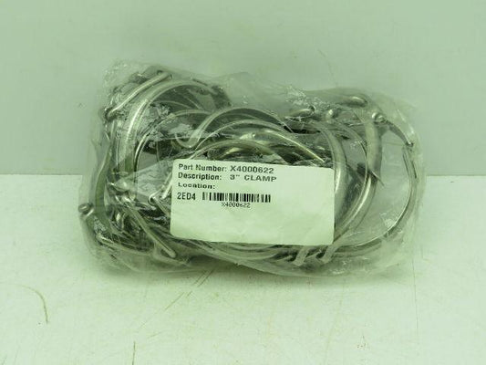 3" Quick Release Toggle Clamp Tri Clamp 304 Stainless 13MHLA300  Lot of 10