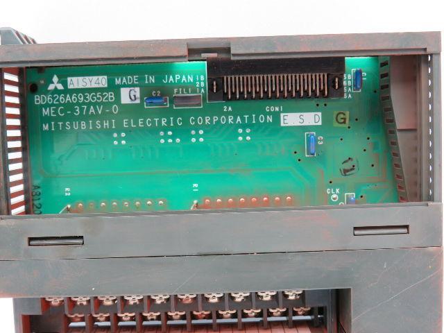 Mitsubishi A1SY40 PLC Output Unit 12/24VDC 0.1A Lot of 8