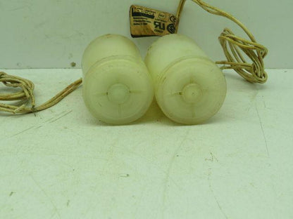 Madison MS8800 Tank Float Liquid Level Switch Polypropylene 1/4" NPT  Lot of 2