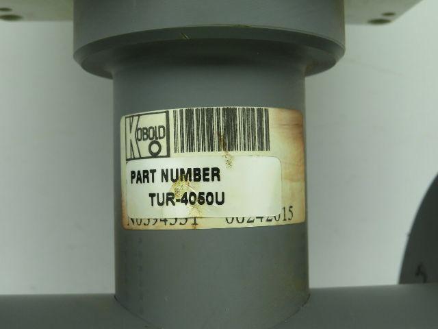 Kobold TUR-4050U Turbine Wheel Flow Meter 2" ANSI 5.3-88 GPM H2O