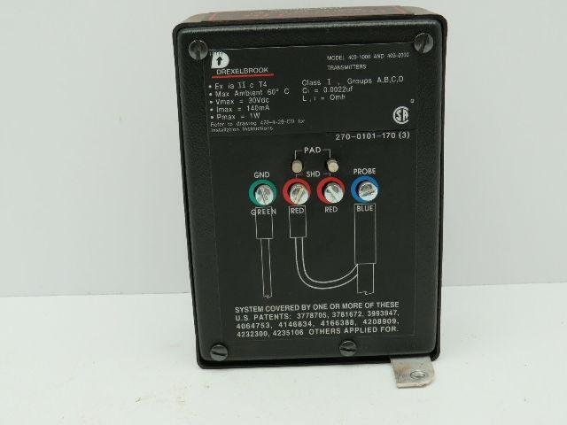 Drexelbrook 409-1000/409-2000 Transmitter 30VDC