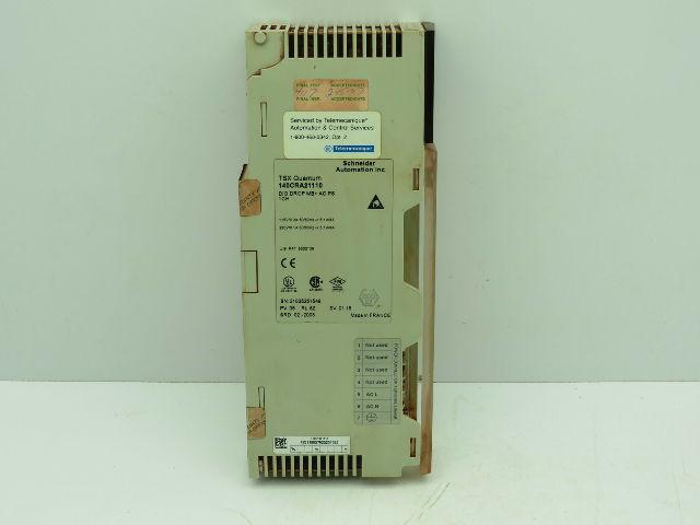Schneider Electric 140CRA21110 DIO DROP MB+AC PS 1CH 115V 0.2A 230V/0.1A