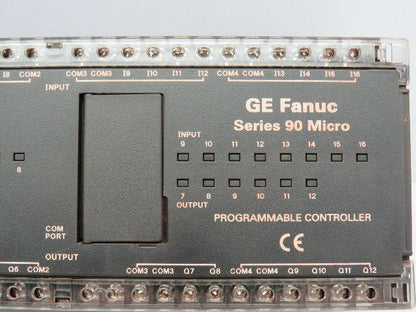 GE Fanuc IC693UAA007GP1 Series 90 Micro Power Supply 100-240VAC 16PT
