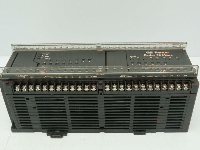 GE Fanuc IC693UAA007GP1 Series 90 Micro Power Supply 100-240VAC 16PT