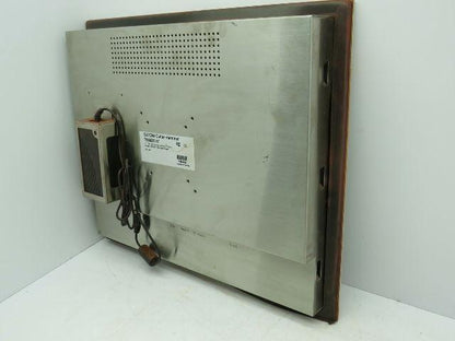 Eaton Cutler-Hammer 7585DT-17 17" TFT LCD Monitor W/ELO Touch Screen 60W DC