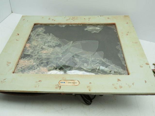 Eaton Cutler-Hammer 7585DT-17 17" TFT LCD Monitor W/ELO Touch Screen 60W DC