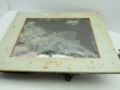 Eaton Cutler-Hammer 7585DT-17 17" TFT LCD Monitor W/ELO Touch Screen 60W DC