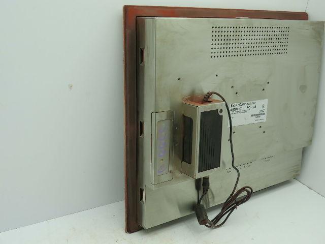 Eaton Cutler-Hammer 7585DT-17 17" TFT LCD Monitor W/ELO Touch Screen 60W DC