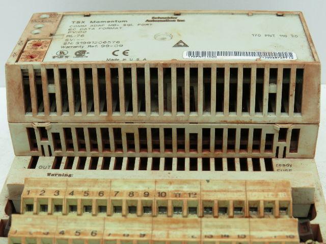 Schneider Automation 170ADO54050 TSX Momentum I/O Base 120VAC 16PT