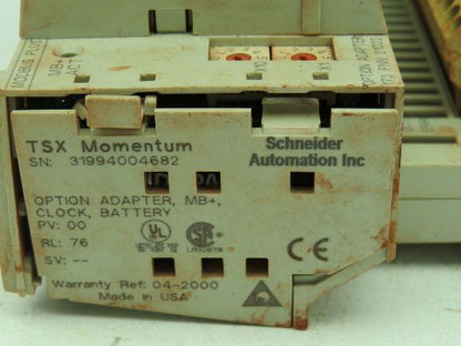 Schneider Automation 171 CCS 700 00 TSX Momentum Processor Adapter 64K