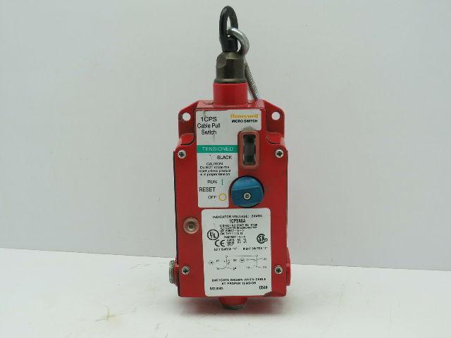 Honeywell 1CPSA6A Micro Switch 24VDC Safety Pull Stop