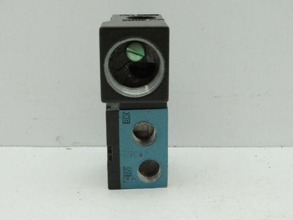 MAC 45A-AA1-DFFA-1CM Valve 120PSI 24VDC 2.4W 1/8"NPT