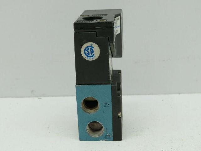 MAC 45A-AA1-DFFA-1CM Valve 120PSI 24VDC 2.4W 1/8"NPT