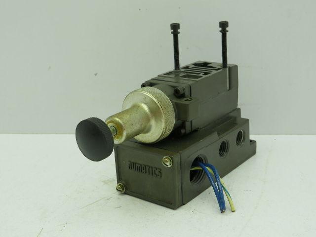 Numatics 081RS100J000000 Pneumatic Pressure Regulator Manifold Block Base