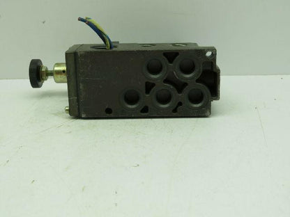 Numatics 081RS100J000000 Pneumatic Pressure Regulator Manifold Block Base