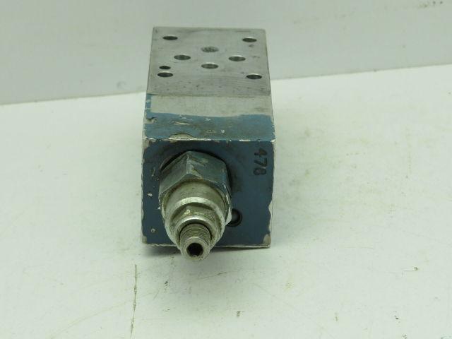 Continental Hydraulics P5S-RP-300-G-S-B Reducing Relief Valve Sandwich Block
