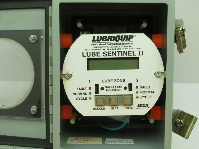 Lubriquip 162-300-690 Lube Sentinal II JIC Enclosure Box Monitor Wall Mount