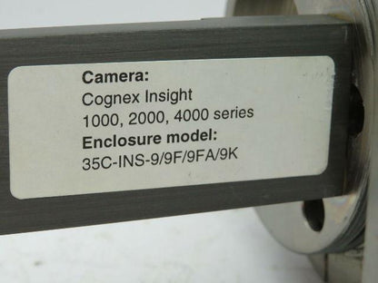 Cognex Insight 35C-INS-9/9F/9FA/9K Stainless Steel Camera Protection Enclosure