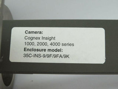 Cognex Insight 35C-INS-9/9F/9FA/9K Stainless Camera Protection Enclosure Sleeve