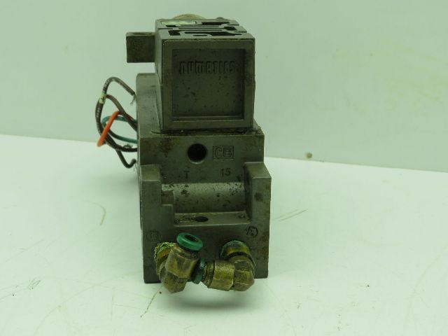 Numatics 152RS100J Valve Pressure Regulator Manifold Block Base Assembly