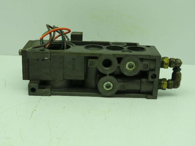 Numatics 152RS100J Valve Pressure Regulator Manifold Block Base Assembly