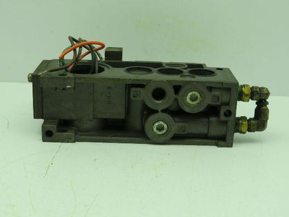 Numatics 152RS100J Valve Pressure Regulator Manifold Block Base Assembly