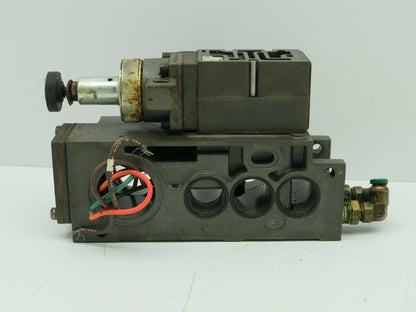 Numatics 152RS100J Valve Pressure Regulator Manifold Block Base Assembly