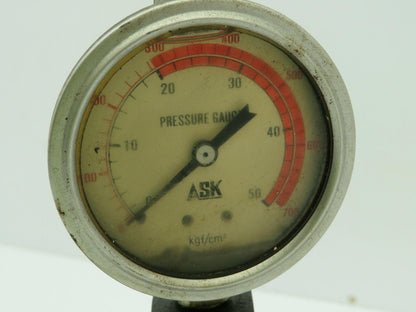 Daikin Kogyo MG-02P-03-30-T-08 Hydraulic Pressure Reducing Valve with Gauge