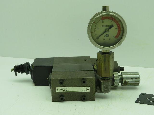 Daikin Kogyo MG-02P-03-30-T-08  Reducing Valve Pressure Switch MPS-02P-1-10