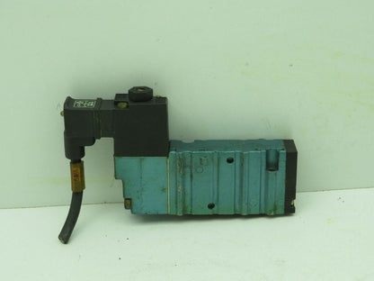 Mac 413A-00A-DM-DDAJ-2KJ Solenoid Valve DMB-DDAJ-2KJ 24VDC 5.4W 150PSI Lot of 2