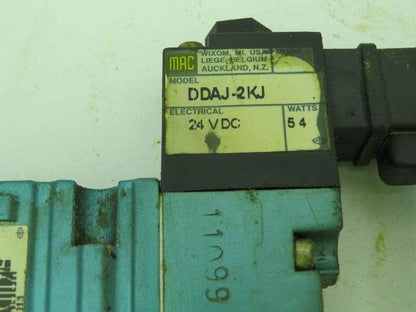 Mac 423A-00A-DM-DDAJ-2KJ Solenoid Valve DM-DDAJ-2KJ 24VDC 150 psi  Lot of 2