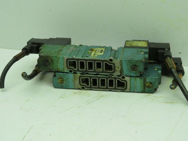 Mac 423A-00A-DM-DDAJ-2KJ Solenoid Valve DM-DDAJ-2KJ 24VDC 150 psi  Lot of 2